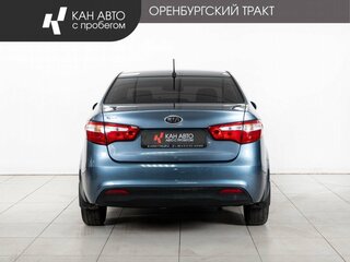 2012 Kia Rio III, голубой, 655000 рублей, вид 4