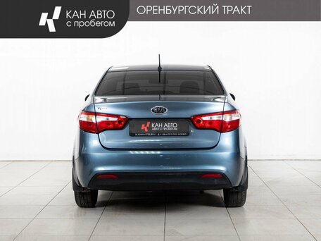 2012 Kia Rio III, голубой, 630000 рублей, вид 4