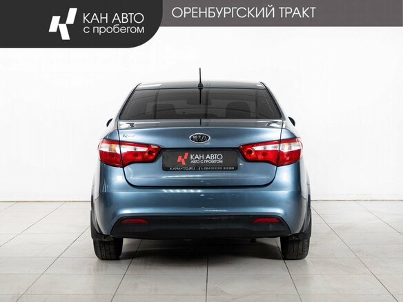 2012 Kia Rio III, голубой, 640000 рублей - вид 3