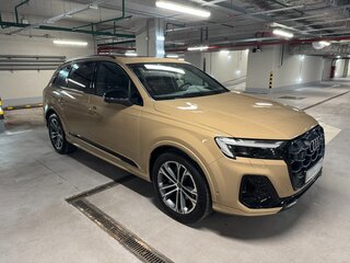 2024 Audi Q7 45 TFSI II (4M) Рестайлинг 2, жёлтый, 8300000 рублей, вид 1