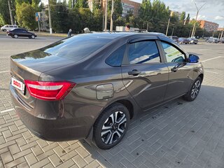 2020 Lada (ВАЗ) Vesta I, коричневый, 1175000 рублей, вид 4