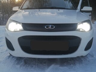 2017 Lada (ВАЗ) Kalina II, белый, 520000 рублей, вид 2