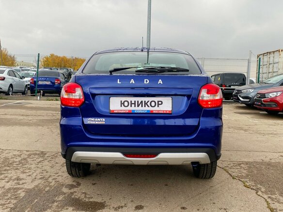 2026 Lada (ВАЗ) Granta Active Cross I Рестайлинг, синий, 1247900 рублей - вид 4