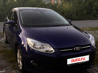 2014 Ford Focus III, синий, 779000 рублей, вид 4