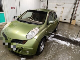 2002 Nissan March III (K12), зелёный, 190000 рублей, вид 1