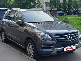 2015 Mercedes-Benz M-Класс 350 CDI III (W166), серый, 2460000 рублей, вид 1
