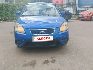 2010 Kia Rio II Рестайлинг, синий, 450000 рублей, вид 1