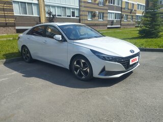 2021 Hyundai Elantra VII (CN7), белый, 1790000 рублей, вид 1