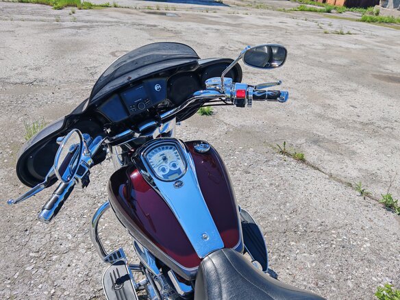 2008 Yamaha XV 1900, пурпурный, 885000 рублей - вид 1