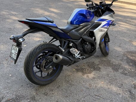 2016 Yamaha YZF-R3, синий, 380000 рублей, вид 5
