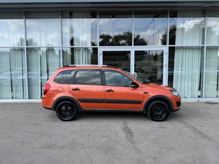 2016 Lada (ВАЗ) Kalina II, оранжевый, 375000 рублей, вид 4