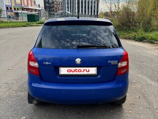 2009 Skoda Fabia II, синий, 399900 рублей, вид 4