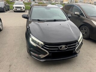 2023 Lada (ВАЗ) Vesta I Рестайлинг (NG), чёрный, 770000 рублей, вид 2