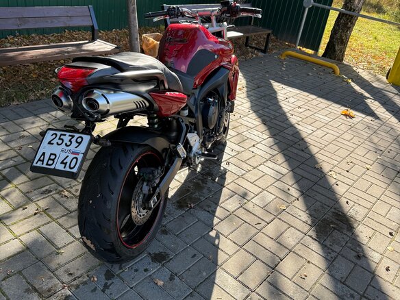 2010 Yamaha FZ6, красный, 430000 рублей - вид 2