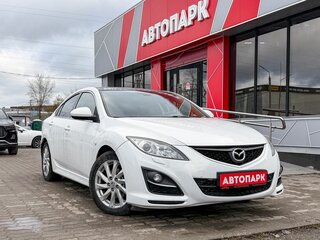 2011 Mazda 6 II (GH) Рестайлинг, белый, 699000 рублей, вид 1