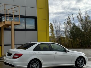 2013 Mercedes-Benz C-Класс 180 III (W204) Рестайлинг, белый, 1510000 рублей, вид 3