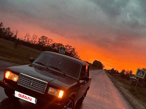 2006 Lada (ВАЗ) 2107, красный, 230000 рублей - вид 2