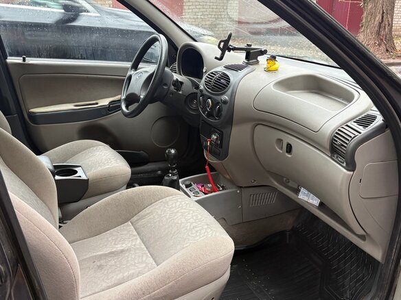 2008 Lada (ВАЗ) Kalina I, синий, 130000 рублей - вид 11
