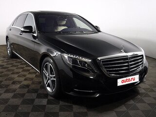 2015 Mercedes-Benz S-Класс 350 CDI BlueTEC Long 9G-TRONIC VI (W222, C217), чёрный, 3000000 рублей, вид 1