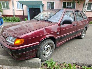 2004 Lada (ВАЗ) 2114, пурпурный, 120000 рублей, вид 4