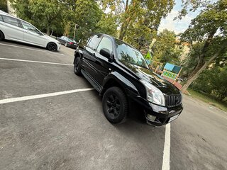 2004 Toyota Land Cruiser Prado 120 Series, чёрный, 1330000 рублей, вид 1