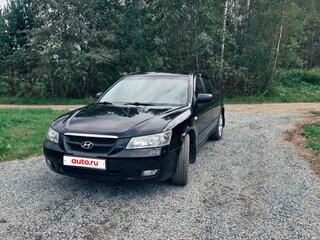 2007 Hyundai Sonata V (NF), чёрный, 550000 рублей, вид 3