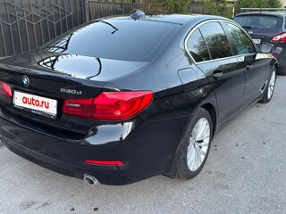 2017 BMW 5 серии 530d xDrive VII (G30/G31/G38), чёрный, 2744000 рублей, вид 5