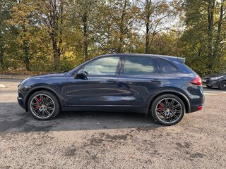 2012 Porsche Cayenne Turbo II (958), синий, 3990000 рублей, вид 3