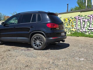 2012 Volkswagen Tiguan I Рестайлинг, чёрный, 1340000 рублей, вид 4