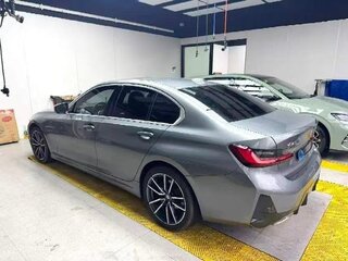 2022 BMW 3 серии 320i VII (G2x) Рестайлинг, серебристый, 3650000 рублей, вид 3