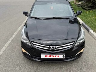 2014 Hyundai Solaris I Рестайлинг, чёрный, 750000 рублей, вид 2