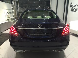 2015 Mercedes-Benz C-Класс 200 IV (W205), синий, 2546000 рублей, вид 2
