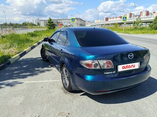2006 Mazda 6 I (GG) Рестайлинг, синий, 369000 рублей, вид 5