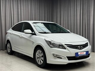 2016 Hyundai Solaris I Рестайлинг, белый, 1339000 рублей, вид 3
