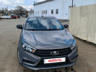 2021 Lada (ВАЗ) Vesta I, серый, 1000000 рублей, вид 2