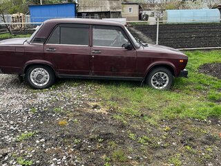 2006 Lada (ВАЗ) 2107, красный, 90000 рублей, вид 2