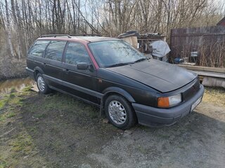 1991 Volkswagen Passat B3, чёрный, 135000 рублей, вид 2