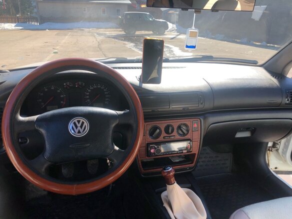 1999 Volkswagen Passat B5, белый, 300000 рублей - вид 9