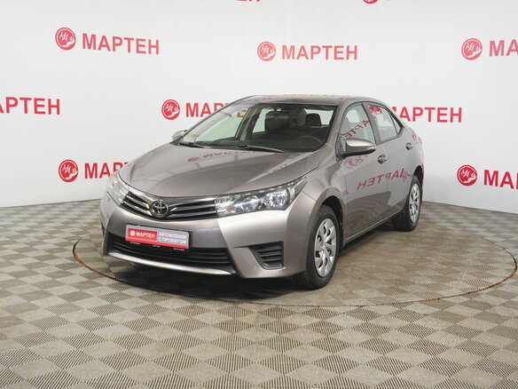 2013 Toyota Corolla XI (E160, E170, E180), бежевый, 1423000 рублей