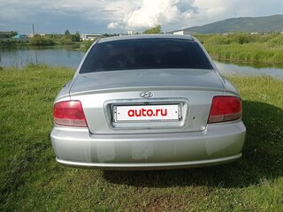 2008 Hyundai Sonata ТагАЗ IV (EF) Рестайлинг, серебристый, 500000 рублей, вид 3