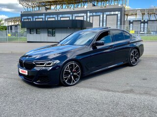 2021 BMW 5 серии 530i VII (G30/G31/G38) Рестайлинг, чёрный, 4600000 рублей, вид 1