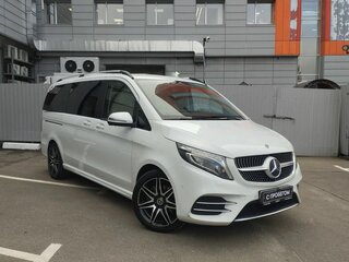 2021 Mercedes-Benz V-Класс Long 250 d длинный III (W447) Рестайлинг, белый, 4200000 рублей, вид 3
