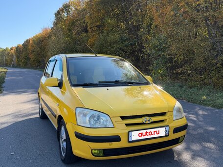2004 Hyundai Getz I, жёлтый, 300000 рублей, вид 2