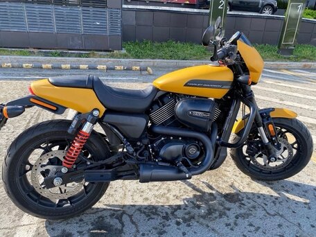 2019 Harley-Davidson Street Rod, жёлтый, 780000 рублей, вид 2
