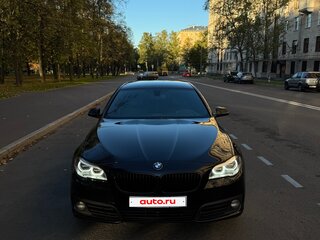 2016 BMW 5 серии 520d VI (F10/F11/F07) Рестайлинг, чёрный, 2350000 рублей, вид 2