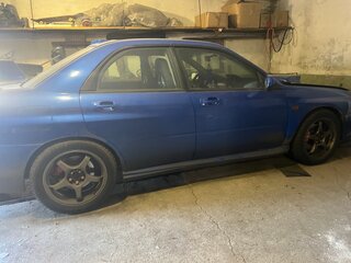 2001 Subaru Impreza WRX II, синий, 900000 рублей, вид 4