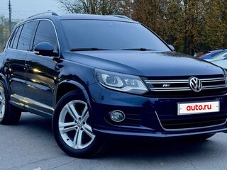 2013 Volkswagen Tiguan I Рестайлинг, синий, 1699000 рублей, вид 2