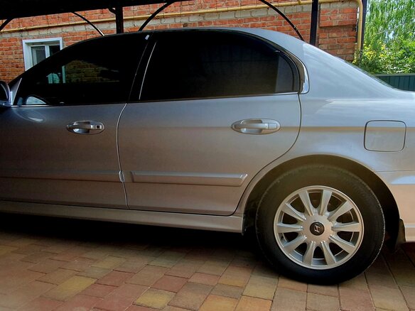 2005 Hyundai Sonata IV (EF) Рестайлинг, серебристый, 465000 рублей - вид 12