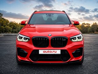 2020 BMW X3 M Competition I (F97), красный, 7600000 рублей, вид 4