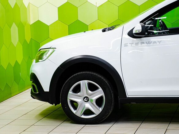 2019 Renault Logan Stepway II Рестайлинг, белый - вид 8